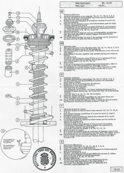 Zusatzfedern Hinterachse HV-192117 für Volkswagen Vento