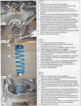 Zusatzfedern Hinterachse HV-101965 für Mitsubishi Grandis