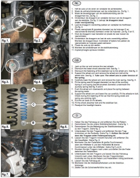 Zusatzfedern Hinterachse HV-104265 für Mitsubishi Outlander