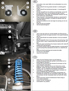 Zusatzfedern Hinterachse HV-498050 für Hyundai H300/H1