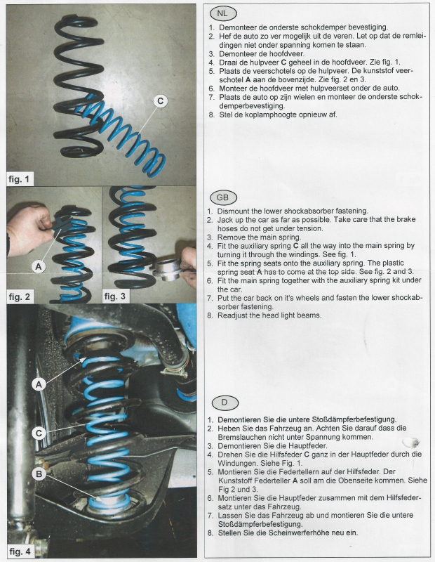 Zusatzfedern Hinterachse HV-391045 für Suzuki SX4